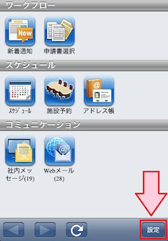 リモートアクセス位置